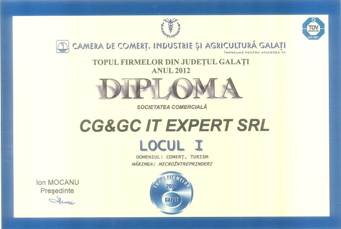 CG&GC iT-eXperT - CCI - 2012-Loc 1